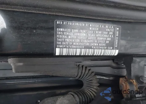 2013 Volkswagen Beetle 2.5L from USA, damaged, VIN 3VW5P7AT6DM800529